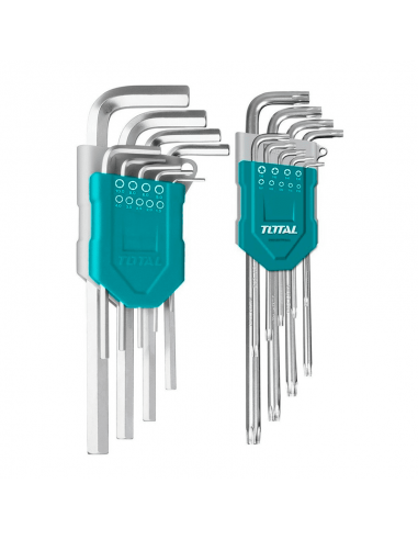 LLAVE BRISTOL + LLAVES TORK 18 PIEZAS...