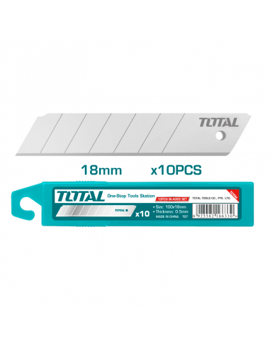 CUCHILLA PARA BISTURI 10PCS X 18 MM x...