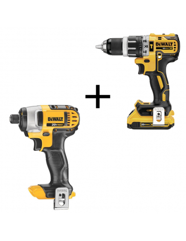COMBO TALADRO DCD796 + ATORNILLADOR...