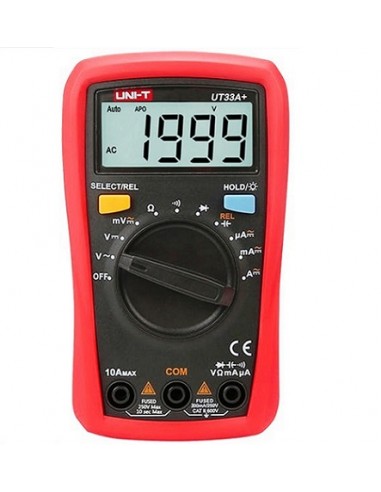 MULTIMETRO DIGITAL AC/DC REF. UT33A+