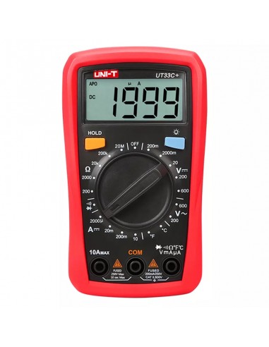 MULTIMETRO DIGITAL AC/DC REF. UT33C+